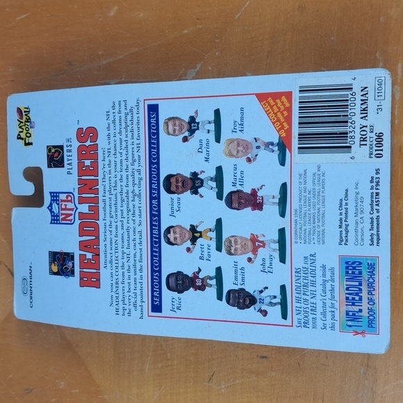 Vintage Dallas Cowboys greats Lot of 4 NFL collectible Starting Lineup figures - Picture 10 of 16